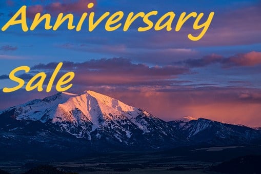 Anniversary Sale – 10-75% Off Almost Everything In The Store!